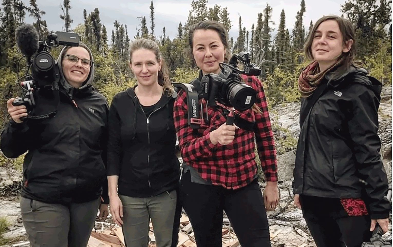NorthernHer filmmakers in Northwest Territories 