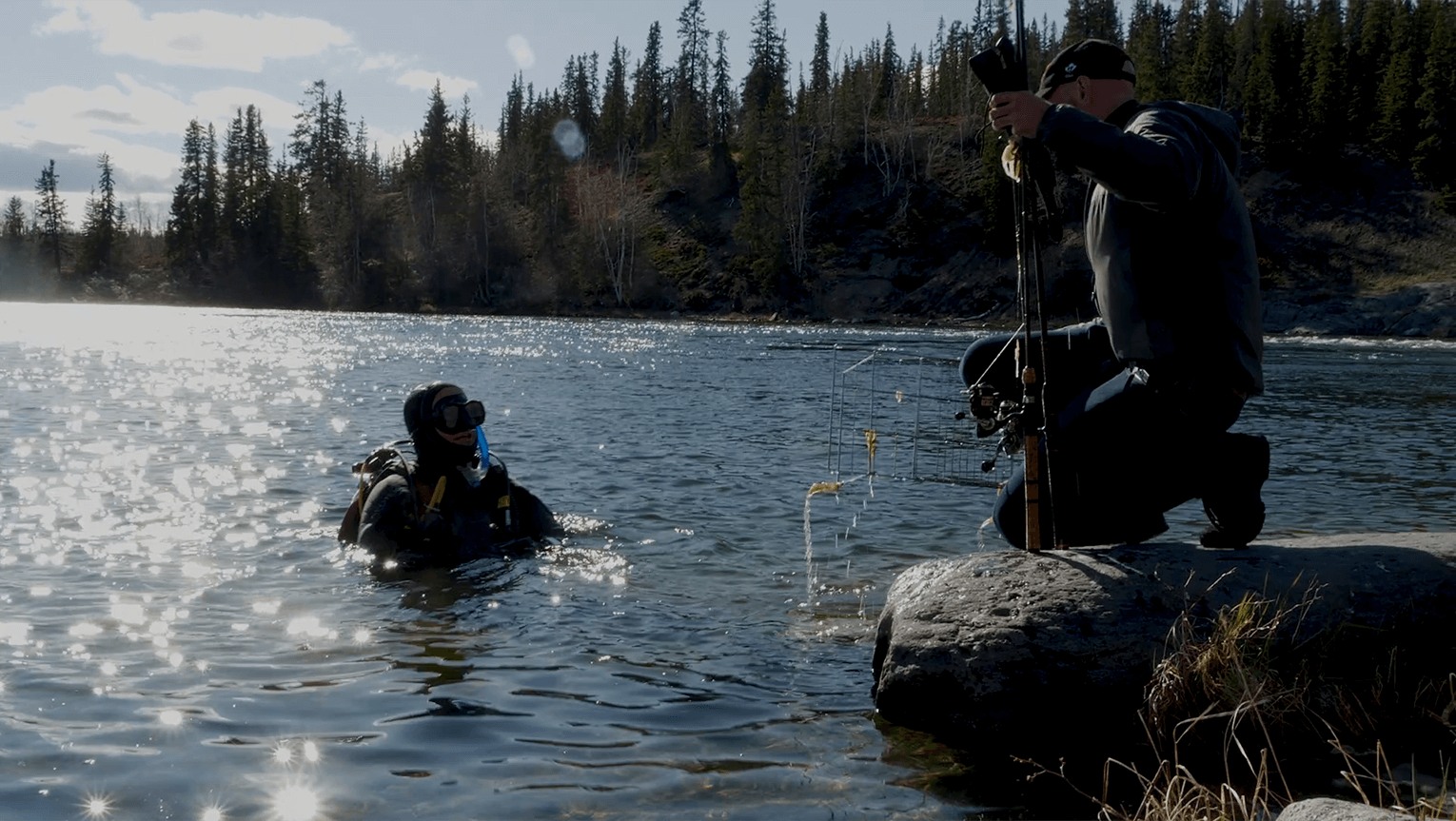 Jeremy after a dive