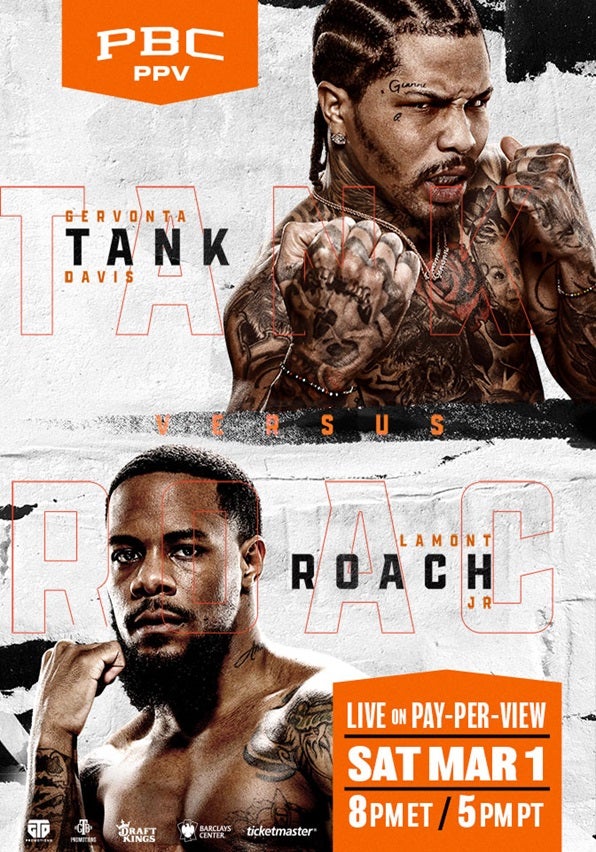 Davis vs Roach Poster