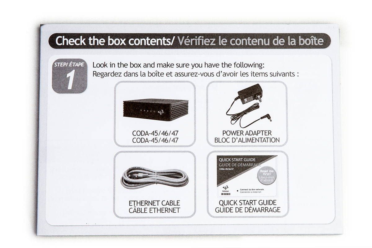 Hitron CODA 45 User Guide