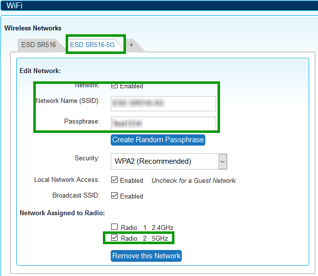 Wifi Networks Section 5G