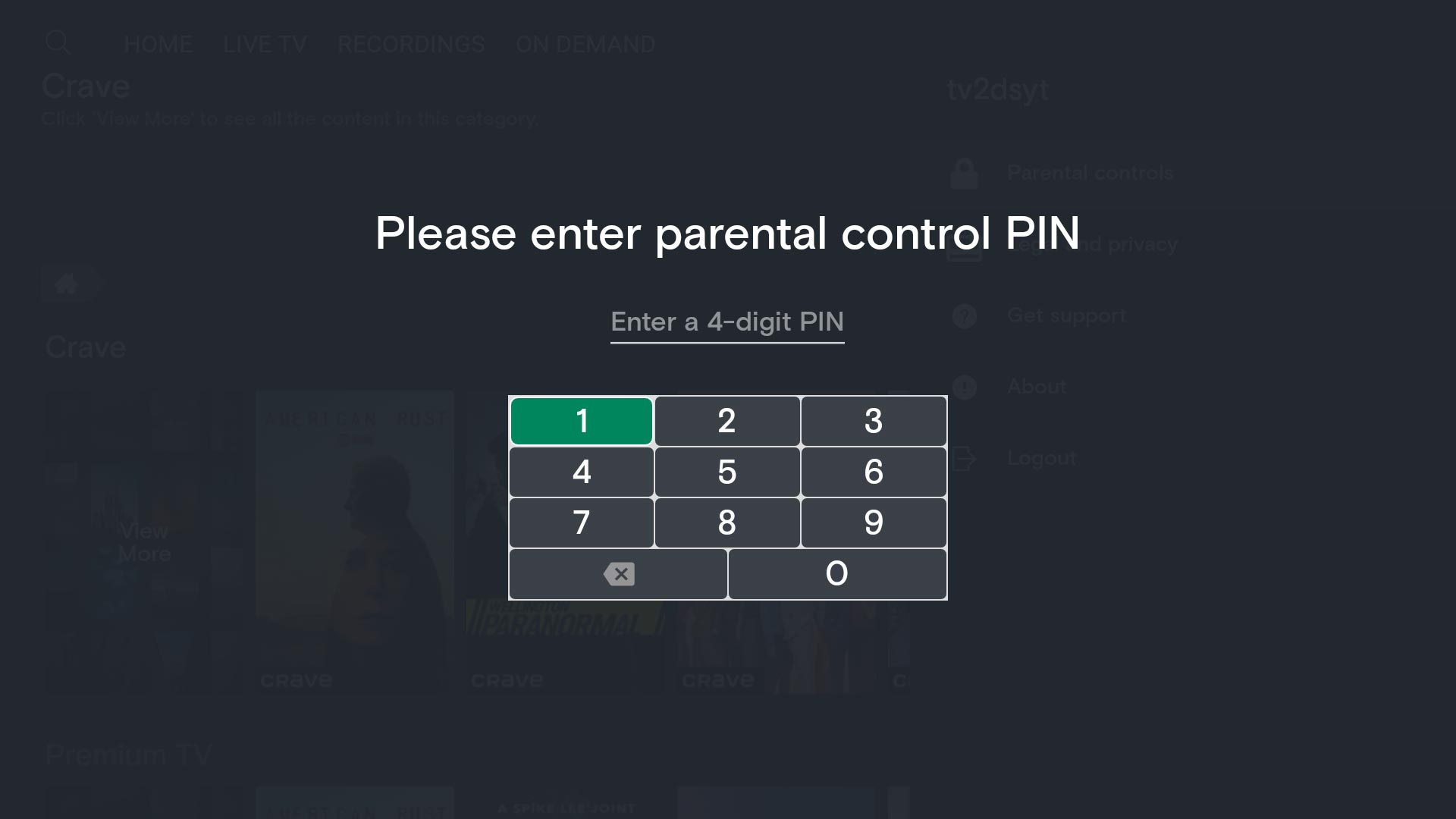 Fire TV Parental Controls