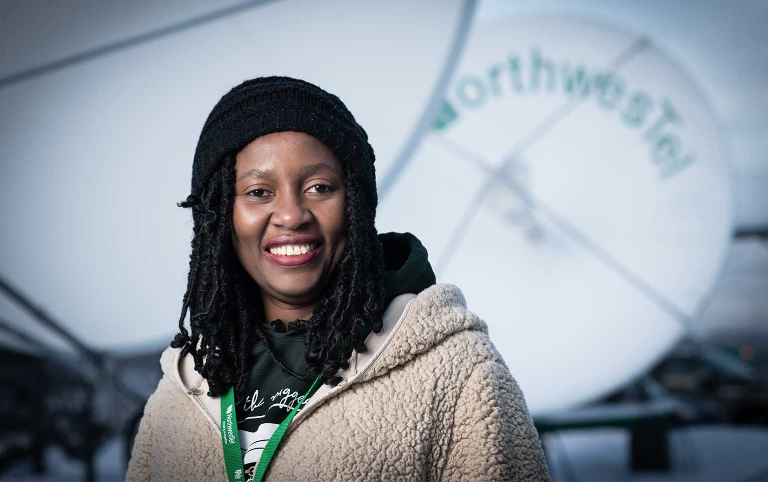 Portrait of Rhoda, Implementation Manager of Geographic Information Systems