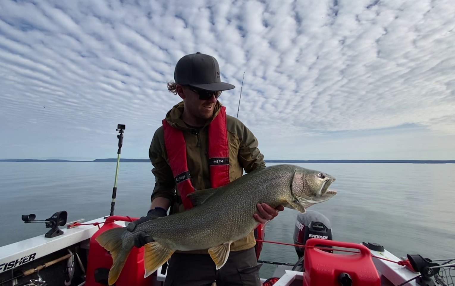 Ryan with fish