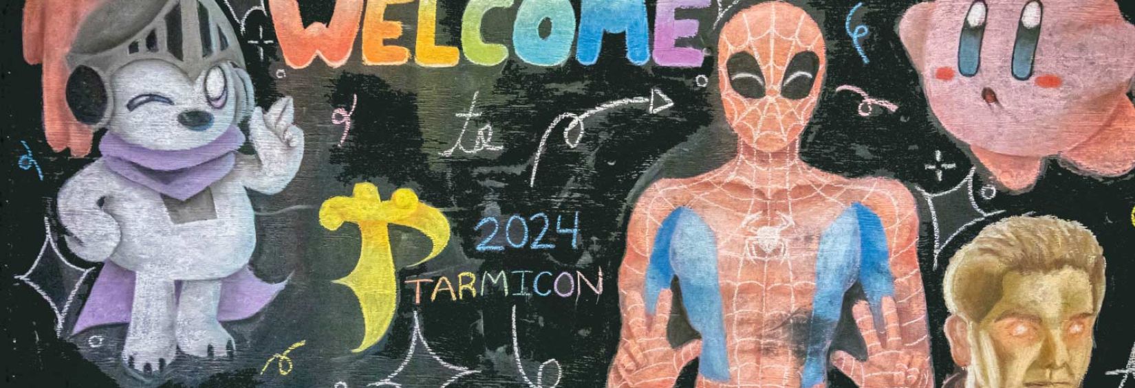 Chalk art featuring Sir Ptomas by: Maya Tink
