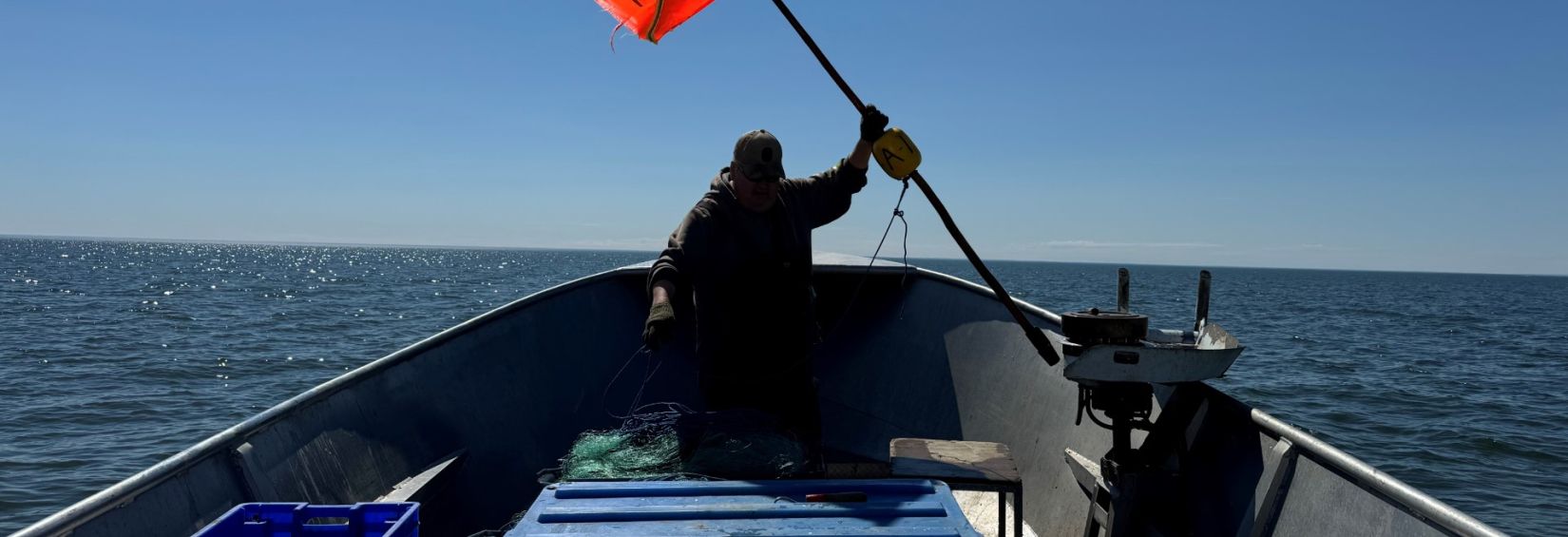 Fisher on great slave lake