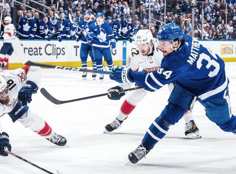NHL Centre Ice Toronto Maple Leafs player